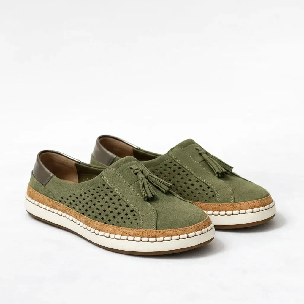Women's Orthopaedic Slip-On Shoes with Wide Fit by Bellmaren