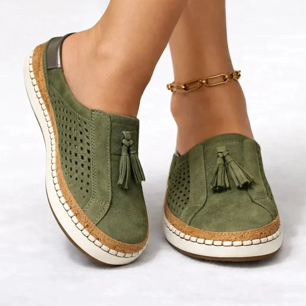 Women's Orthopaedic Slip-On Shoes with Wide Fit by Bellmaren