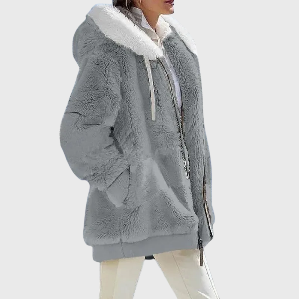 Sofia | Elegant Multicolor Warm Puffer jacket by My Store