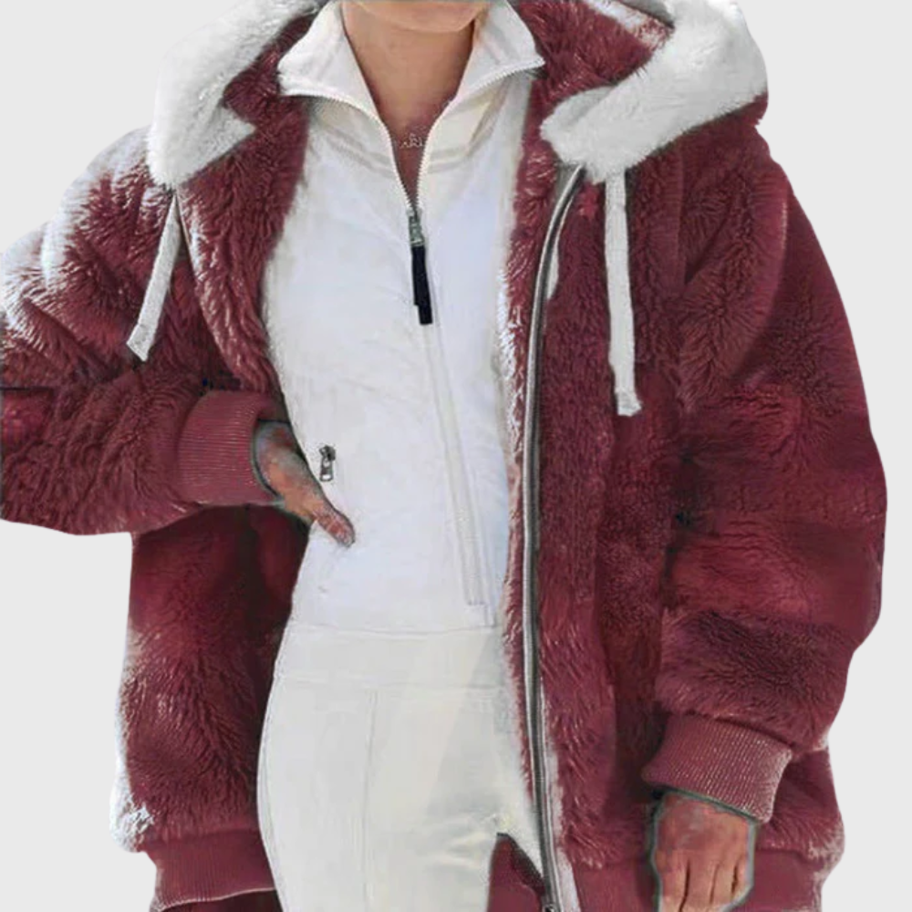 Sofia | Elegant Multicolor Warm Puffer jacket by My Store
