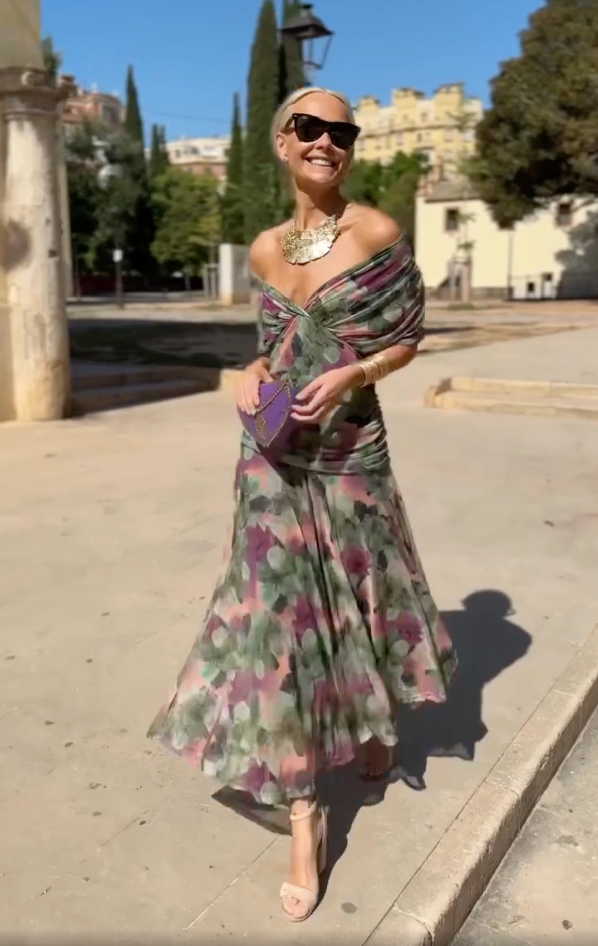 Sophia | Elegant Off-Shoulder Dress by Bellmaren