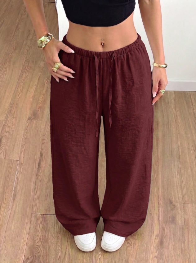 Sonya | Relaxed Wide-Leg Trousers by My Store
