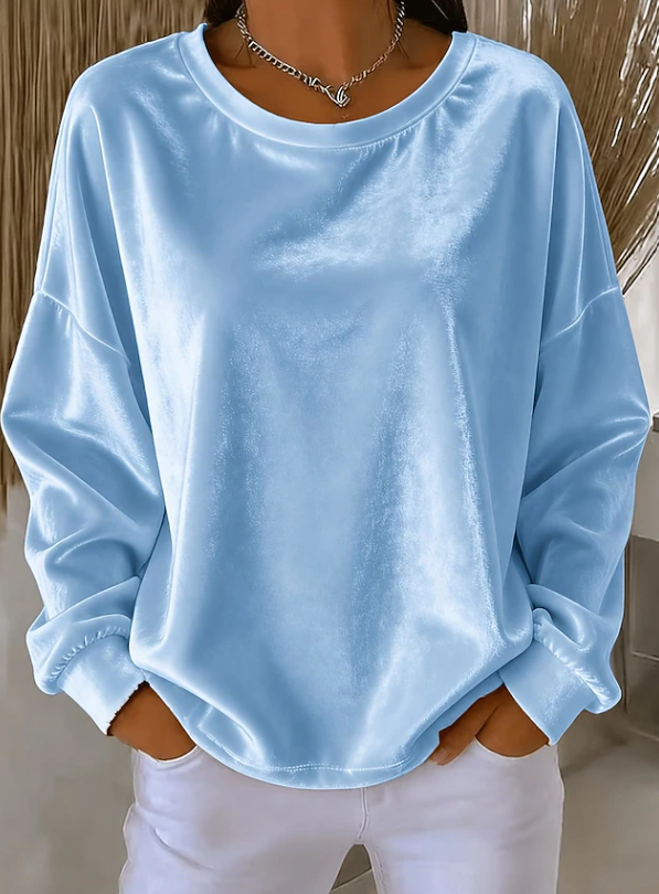 Olivia | Relaxed Long Sleeve Blouse by My Store