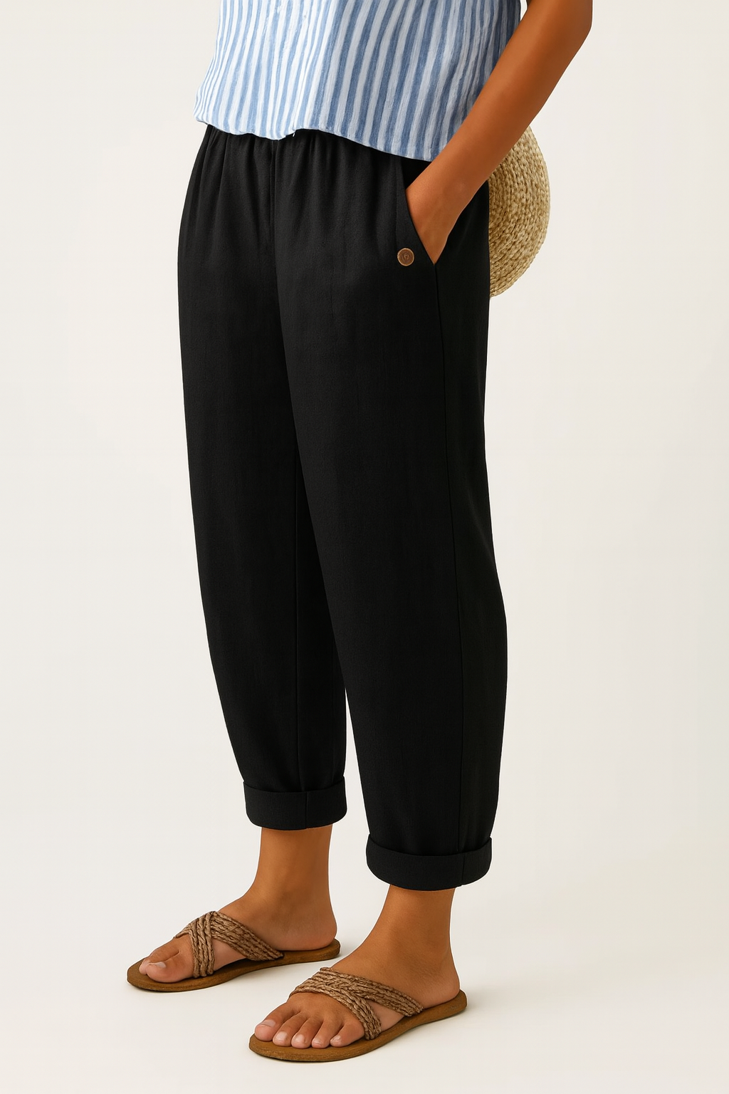 Maurice | Timeless Plain Everyday Trousers by My Store