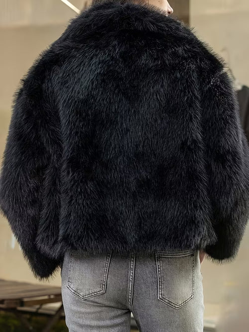 Women's Autumn Winter Coat – Classic Collar & Elegant Design