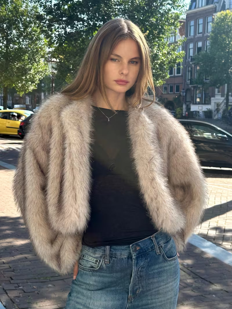 Women's Long-Sleeve Knit Coat – Autumn Winter Sweater Style