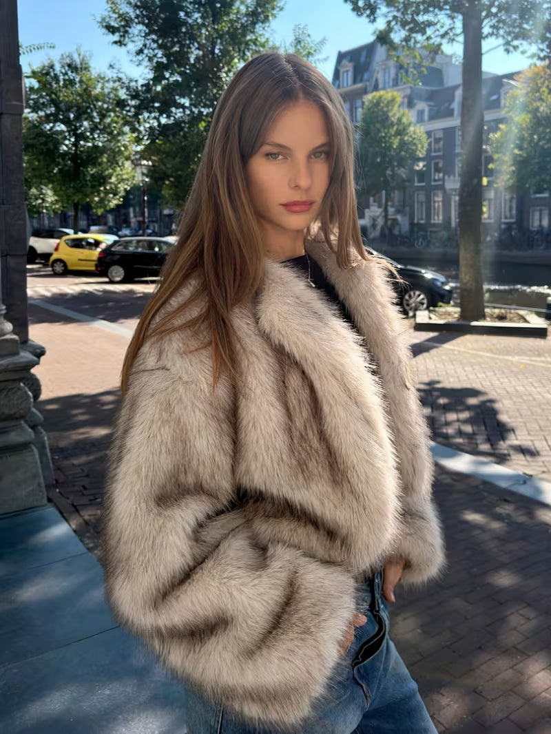 Women's Long-Sleeve Knit Coat – Autumn Winter Sweater Style