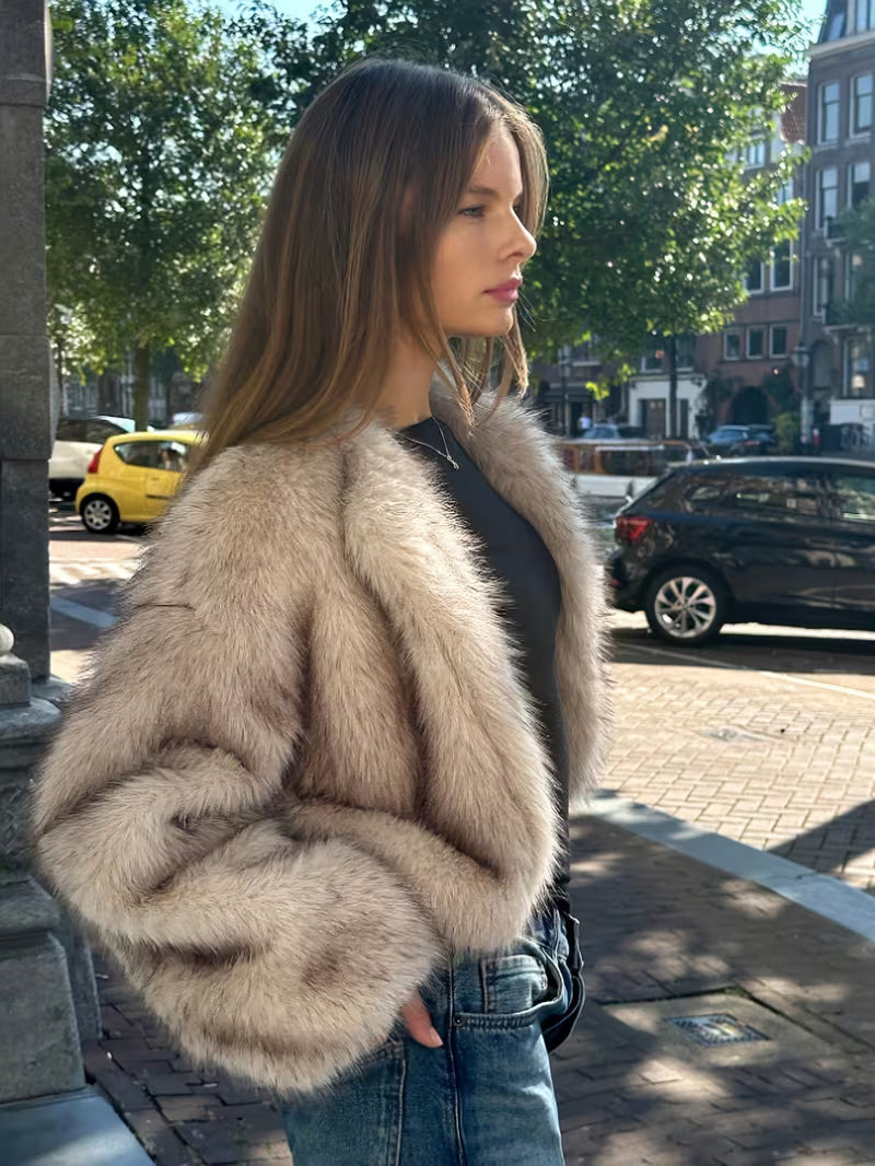 Women's Long-Sleeve Knit Coat – Autumn Winter Sweater Style