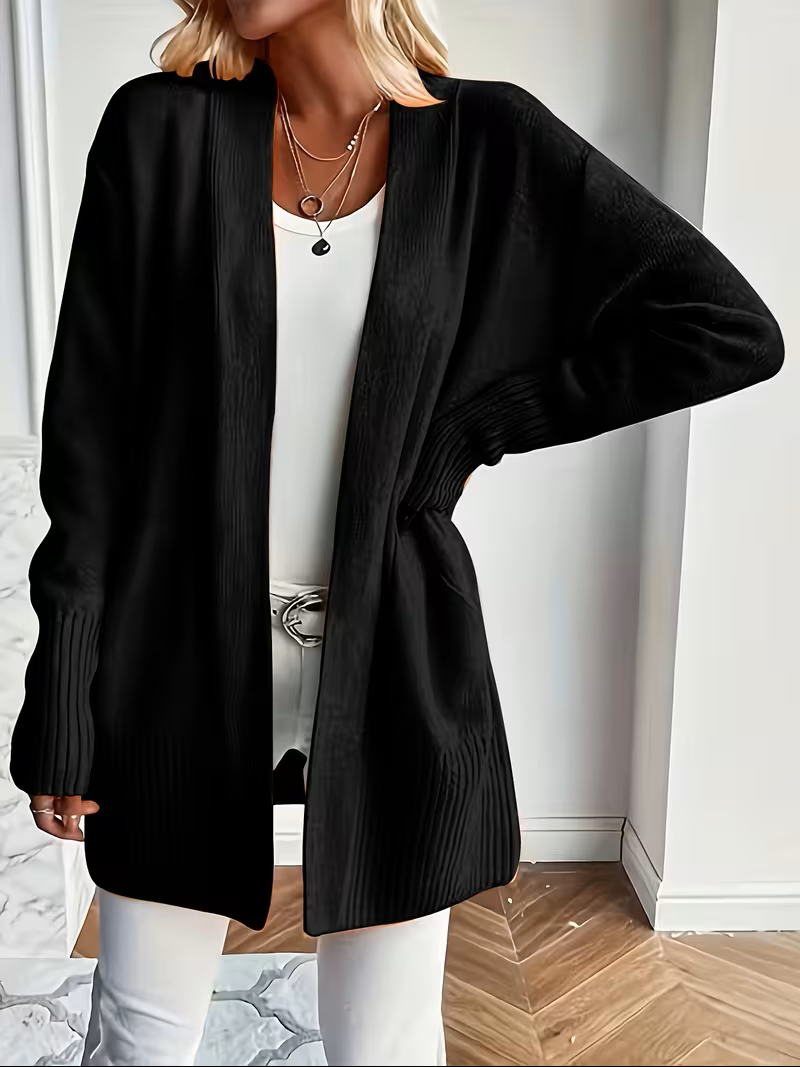Deanna | Relaxed Open-Front Cardigan by My Store