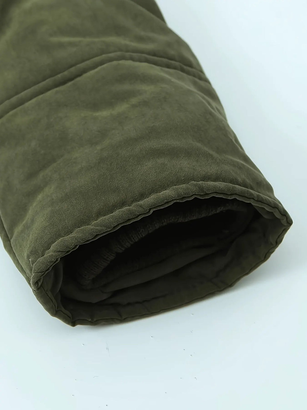 Women's Hooded Mid-Length Parka With Drawstring Waist-Women's Coats & Jackets-Bellmaren-Black-S-My Store