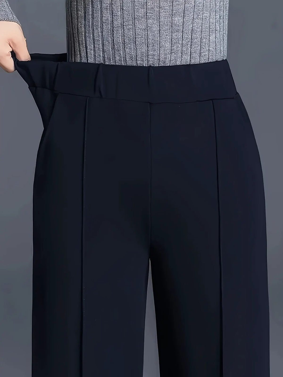 Claudia | High-Waisted Wide-Leg Pants by My Store