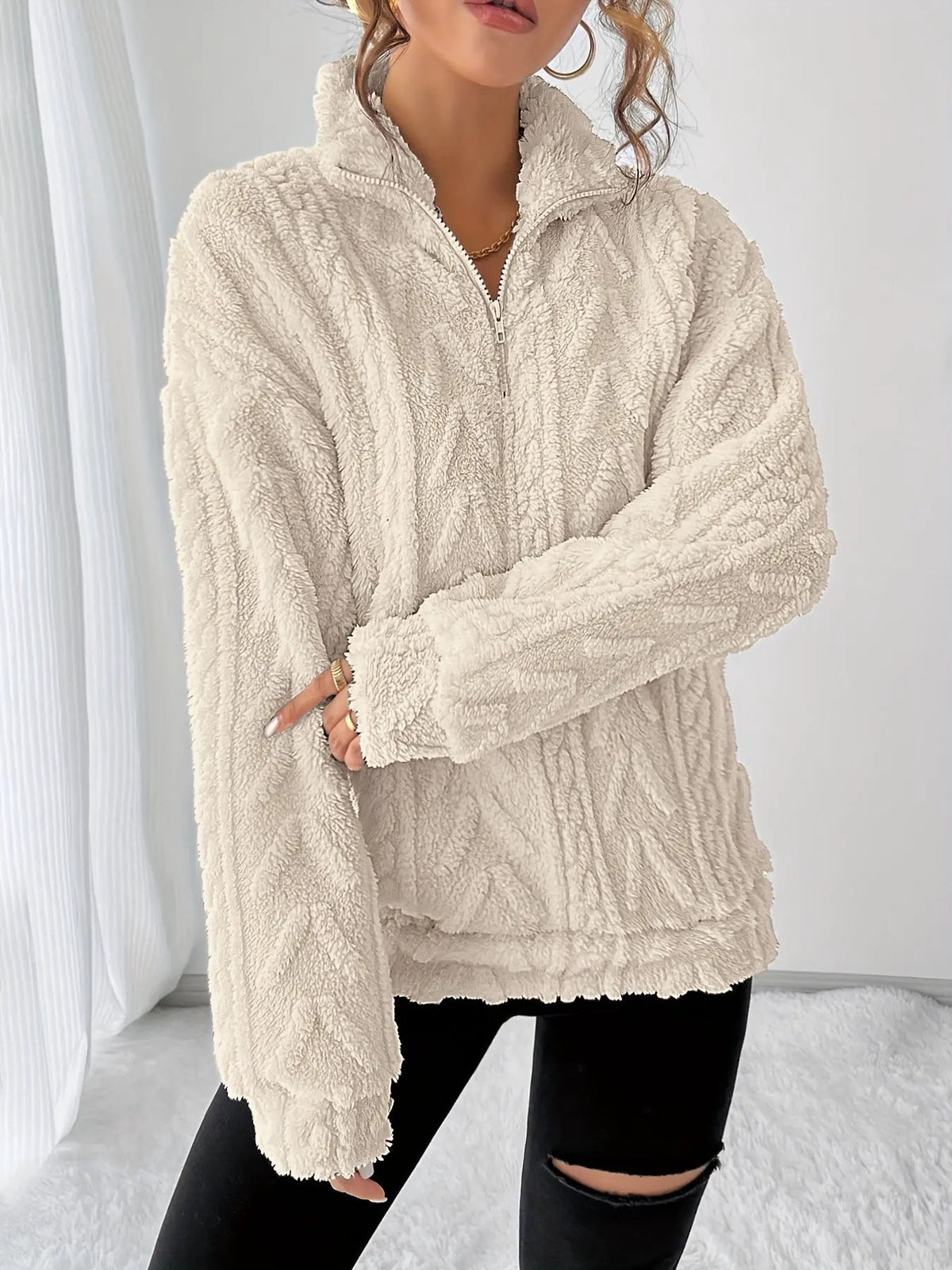 Kristen | Cozy Textured Pullover by My Store