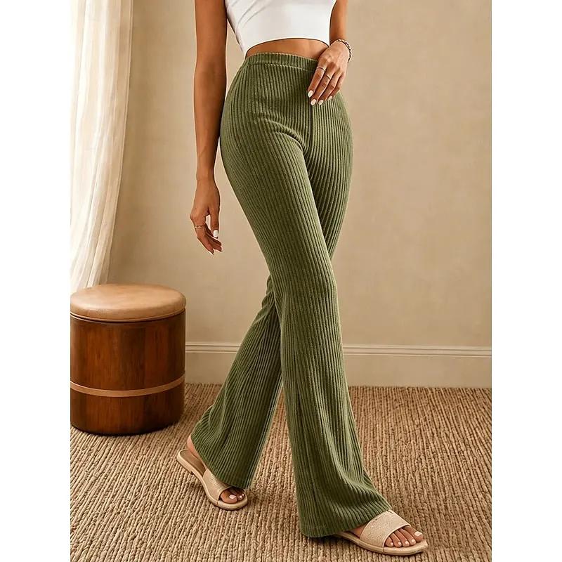 Delaney | Elegant High-Waist Flare Pants by My Store