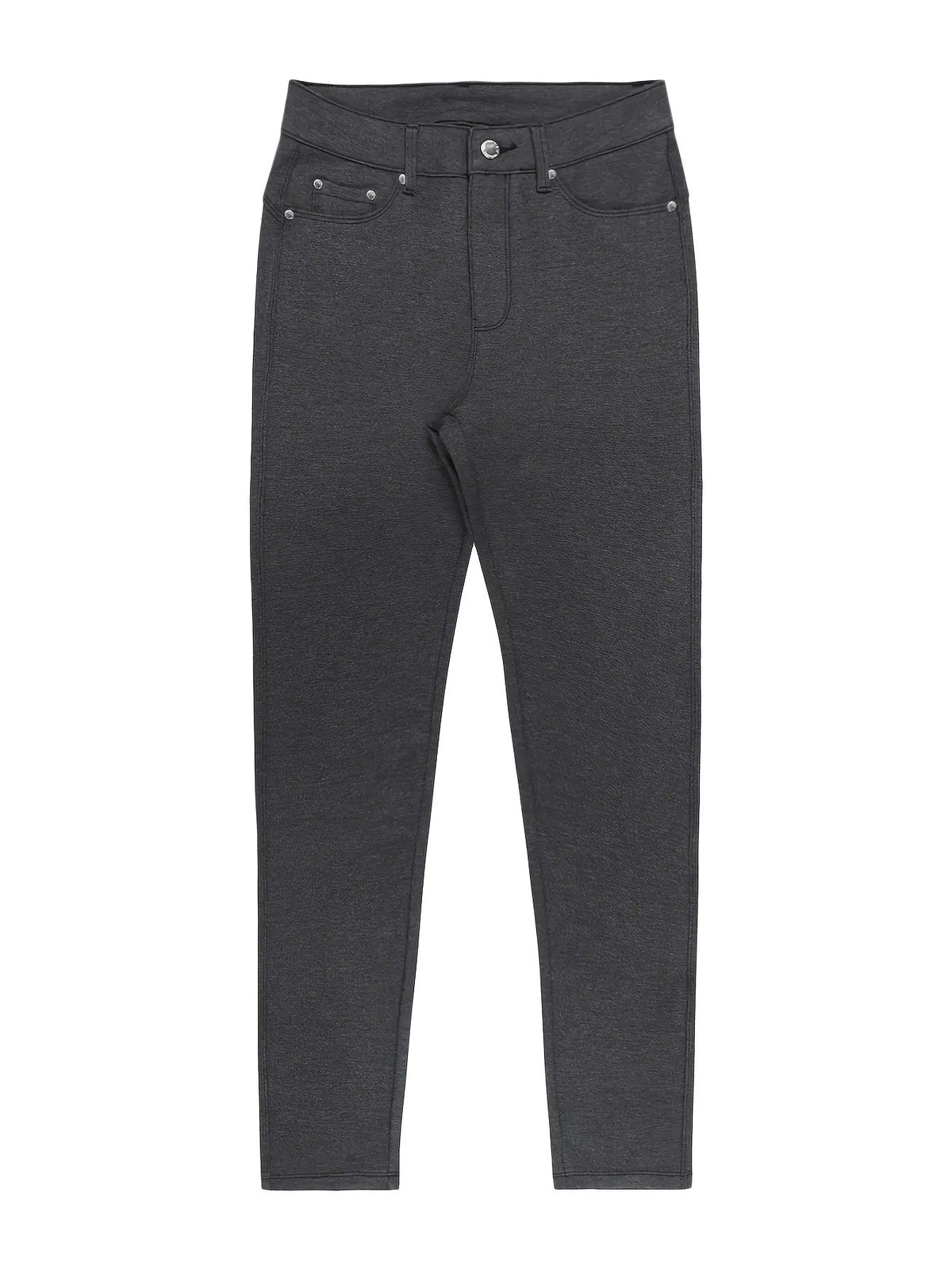 Women's High-Waist Skinny Jeans with Gentle Stretch-Women's Jeans-Bellmaren-Black-S-My Store