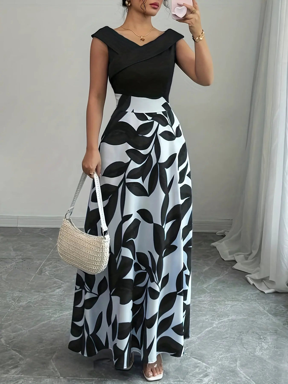 Lucille | Elegant Floral Maxi Dress by My Store