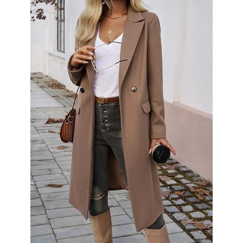 Lucia | Tailored Longline Coat by My Store