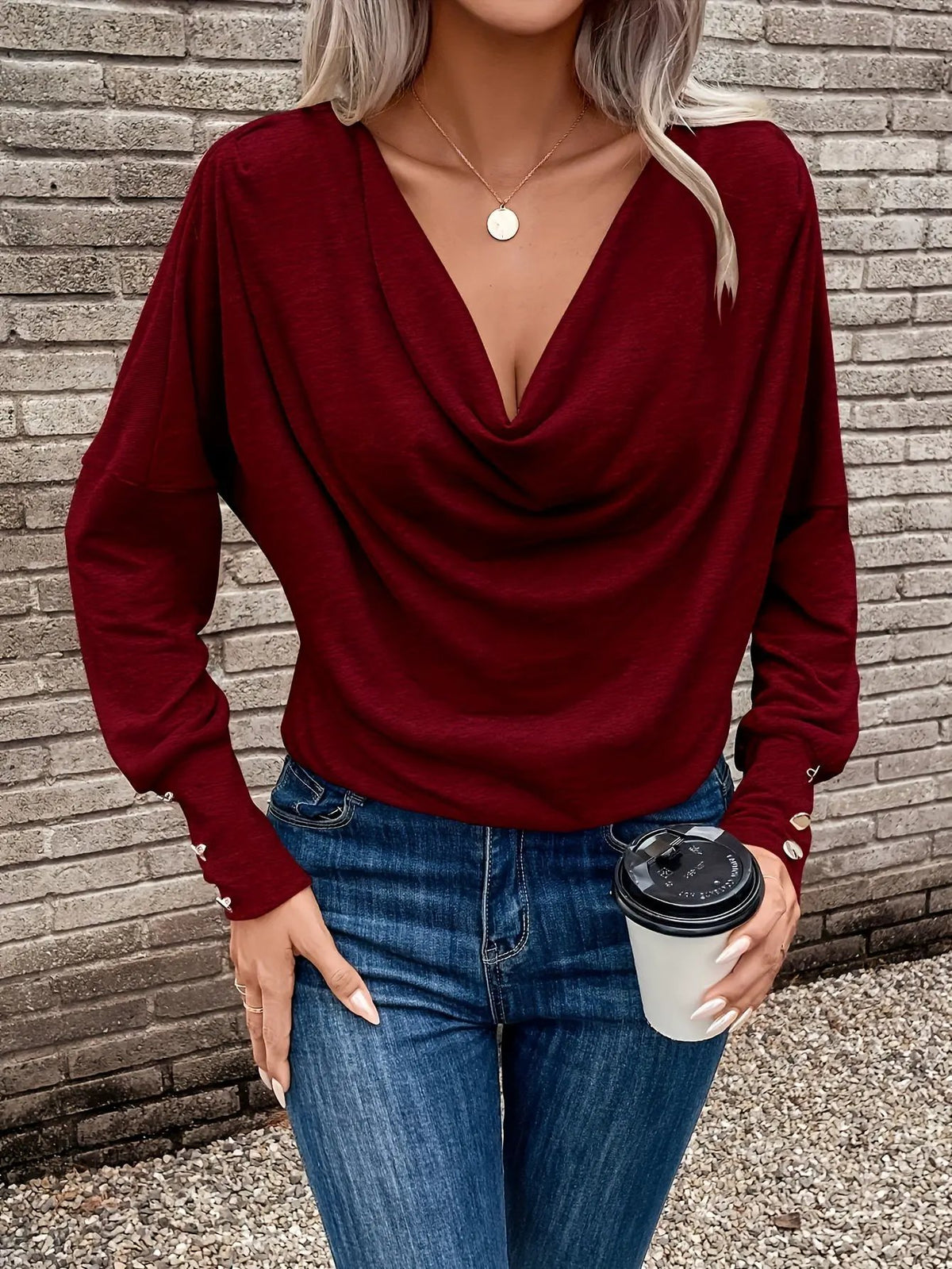 Dorothy | Relaxed Long Sleeve Top by My Store