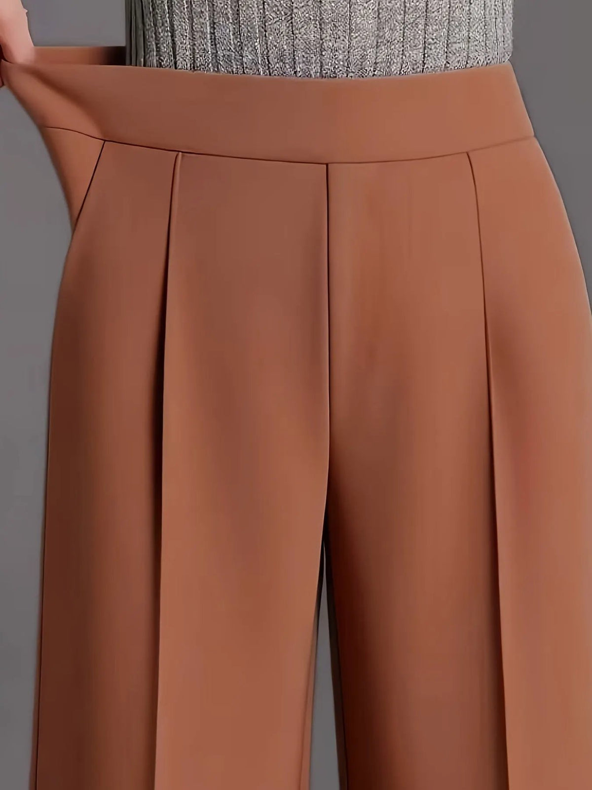Claudia | High-Waisted Wide-Leg Pants by My Store