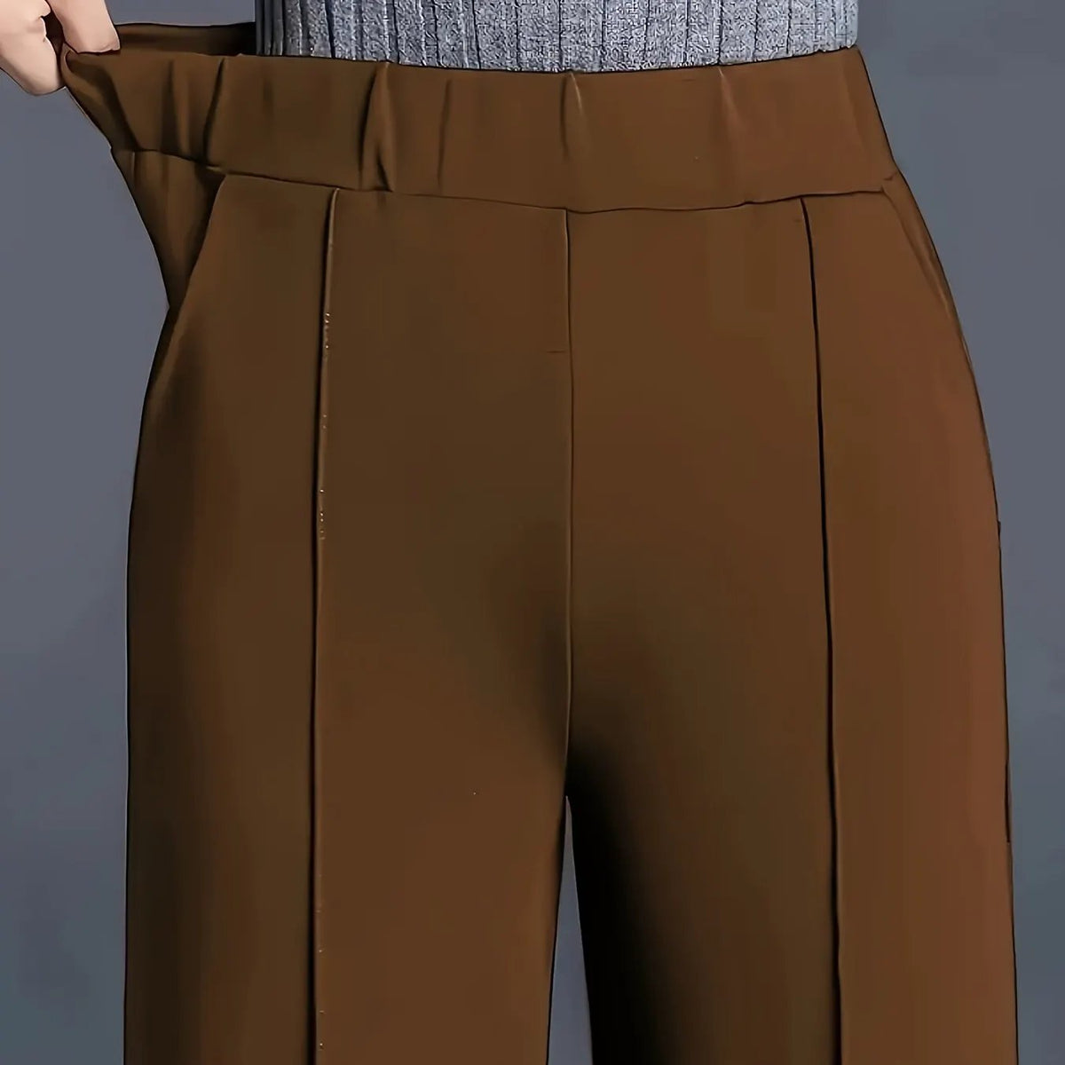 Claudia | High-Waisted Wide-Leg Pants by My Store