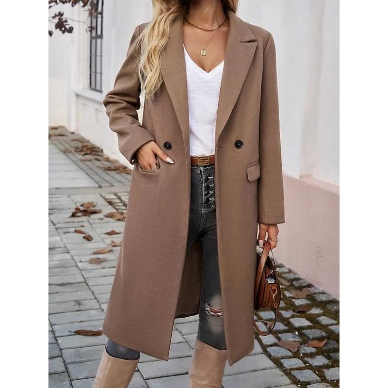 Lucia | Tailored Longline Coat by My Store