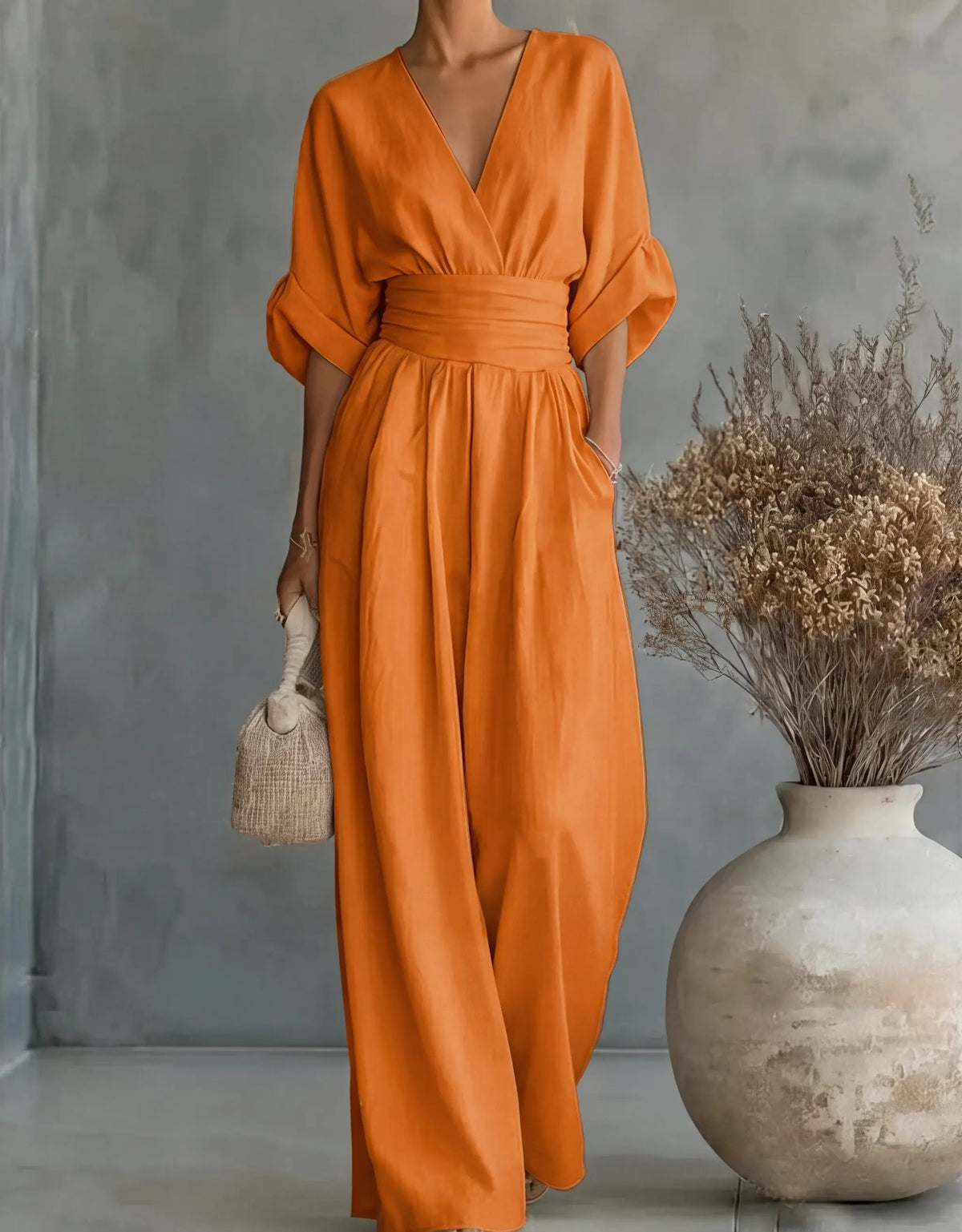 Genevieve | Elegant Wide-Leg Jumpsuit by My Store