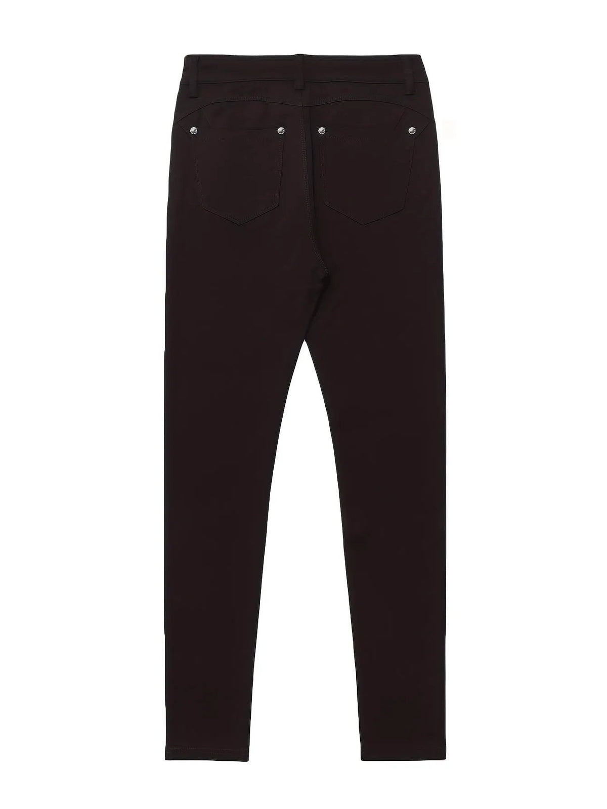 Women's High-Waist Skinny Jeans with Gentle Stretch-Women's Jeans-Bellmaren-Black-S-My Store