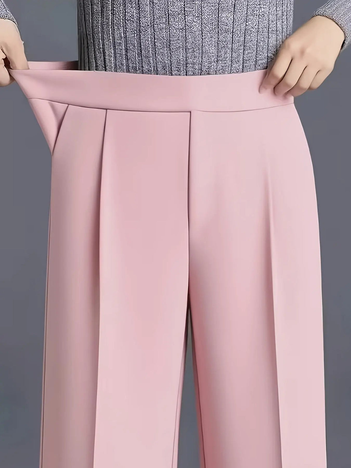 Claudia | High-Waisted Wide-Leg Pants by My Store
