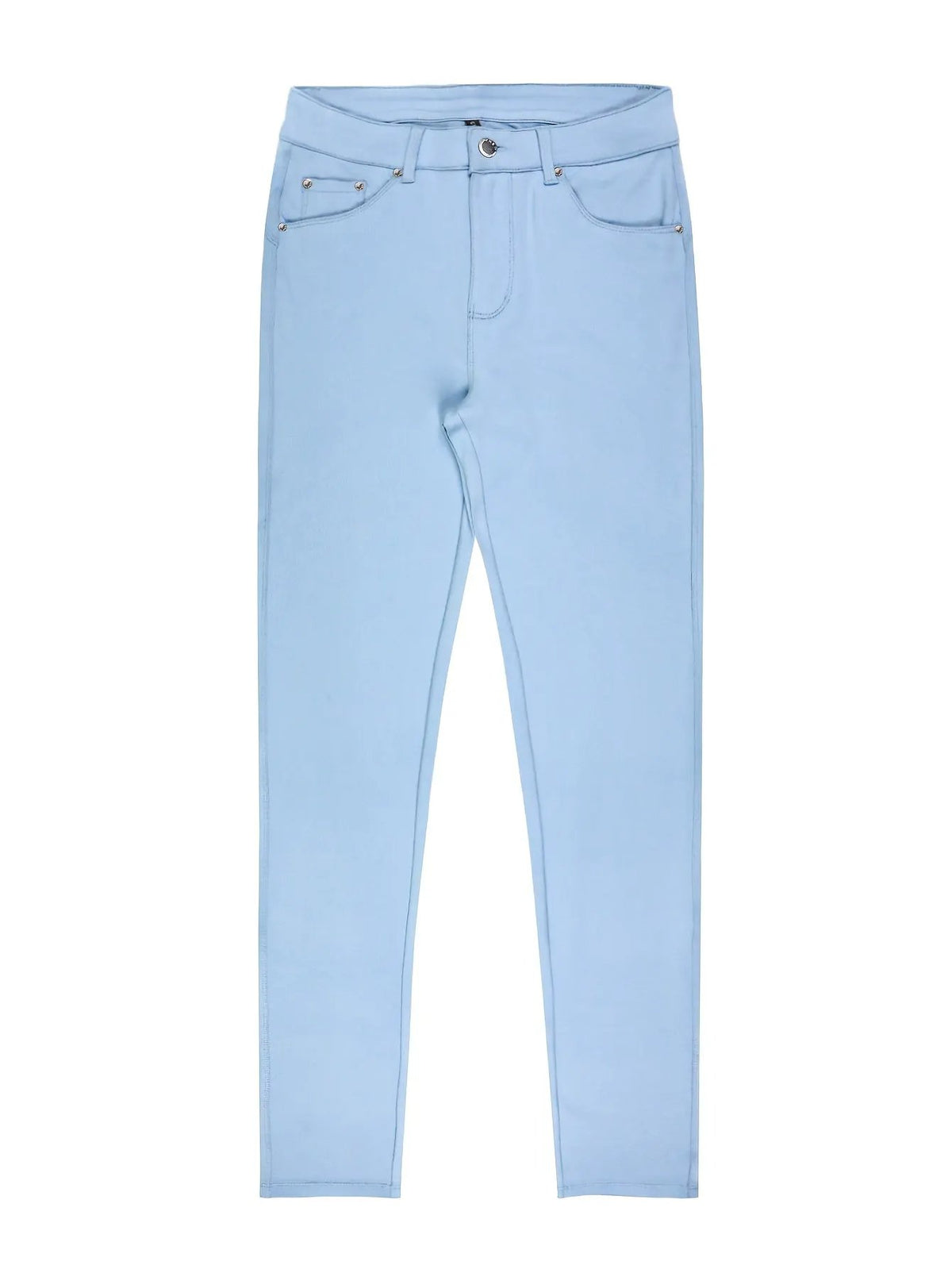Women's High-Waist Skinny Jeans with Gentle Stretch-Women's Jeans-Bellmaren-Black-S-My Store