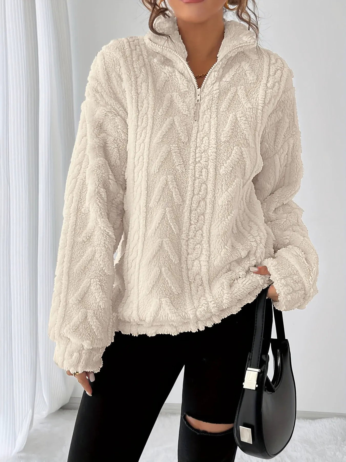 Kristen | Cozy Textured Pullover by My Store