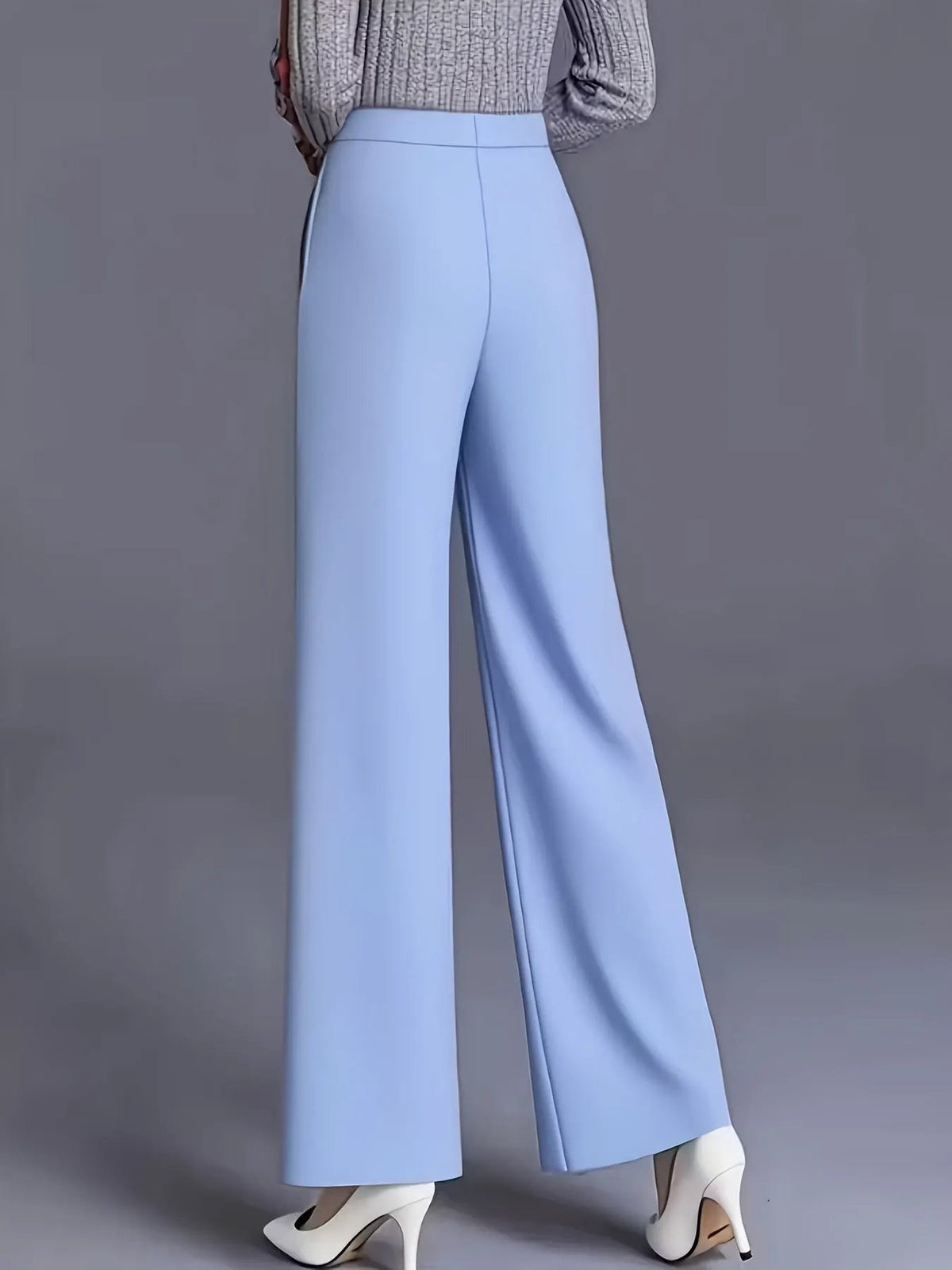 Claudia | High-Waisted Wide-Leg Pants by My Store