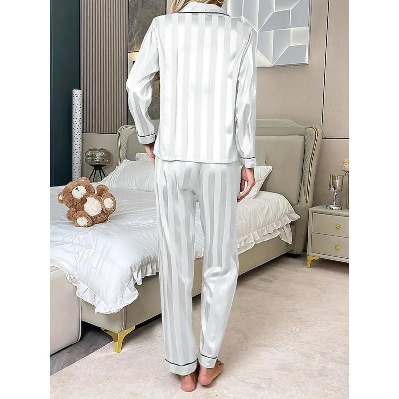 Elodie | Elegant Long-Sleeve Two-Piece Lounge Set by My Store