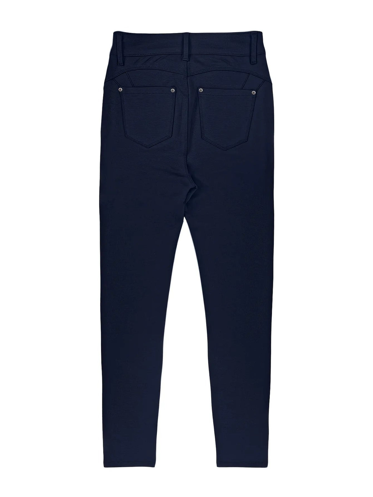 Women's High-Waist Skinny Jeans with Gentle Stretch-Women's Jeans-Bellmaren-Black-S-My Store