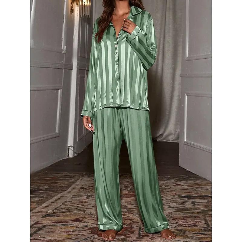Elodie | Elegant Long-Sleeve Two-Piece Lounge Set by My Store
