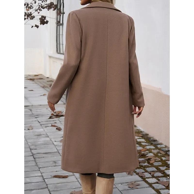 Lucia | Tailored Longline Coat by My Store