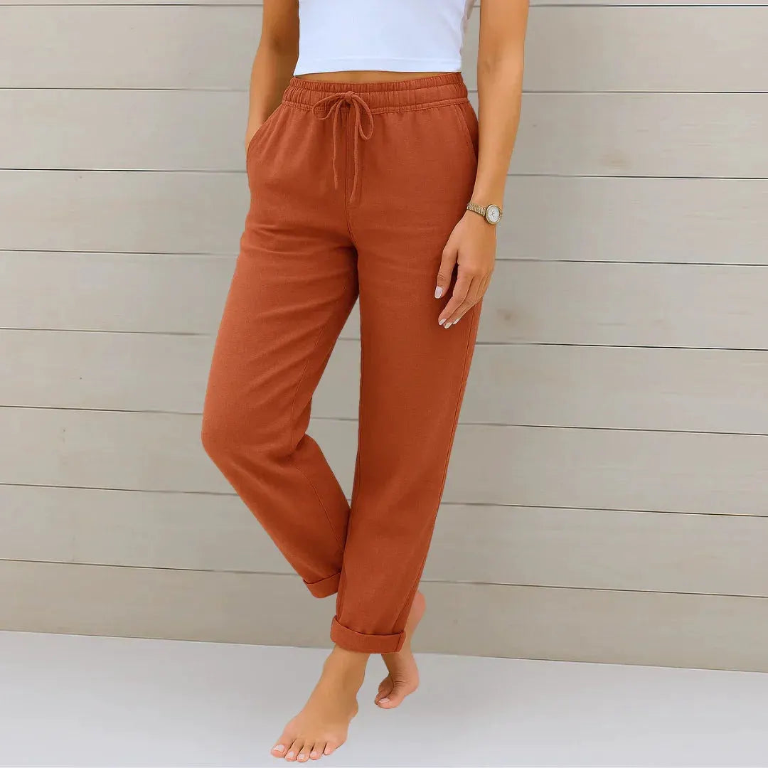 Monica | Breathable Premium Stretchable Pants by My Store