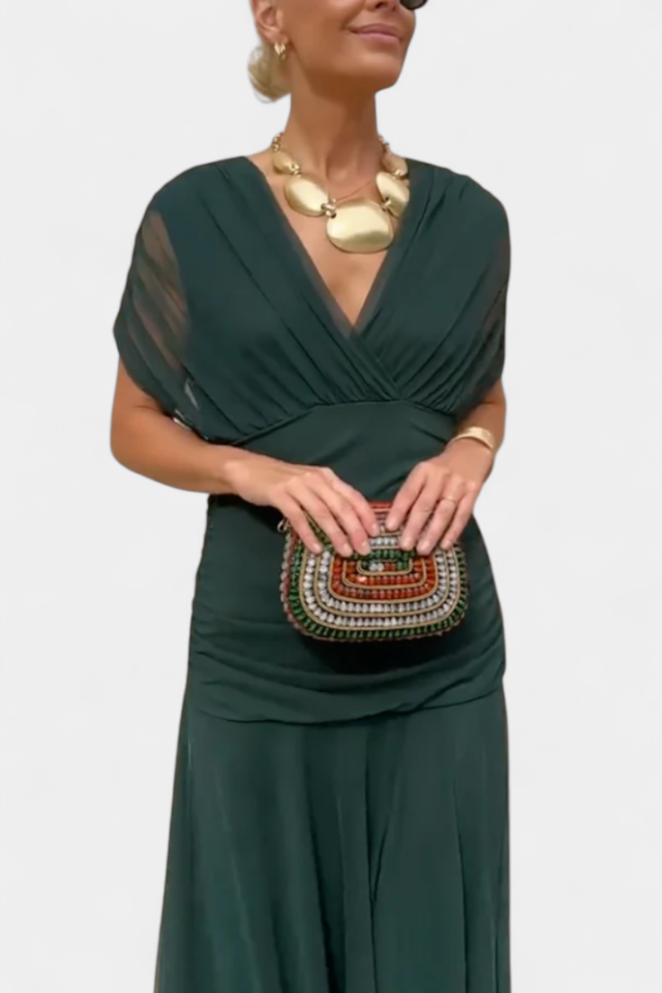 Sophia | Elegant Off-Shoulder Dress by Bellmaren