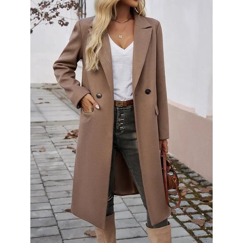 Lucia | Tailored Longline Coat by My Store