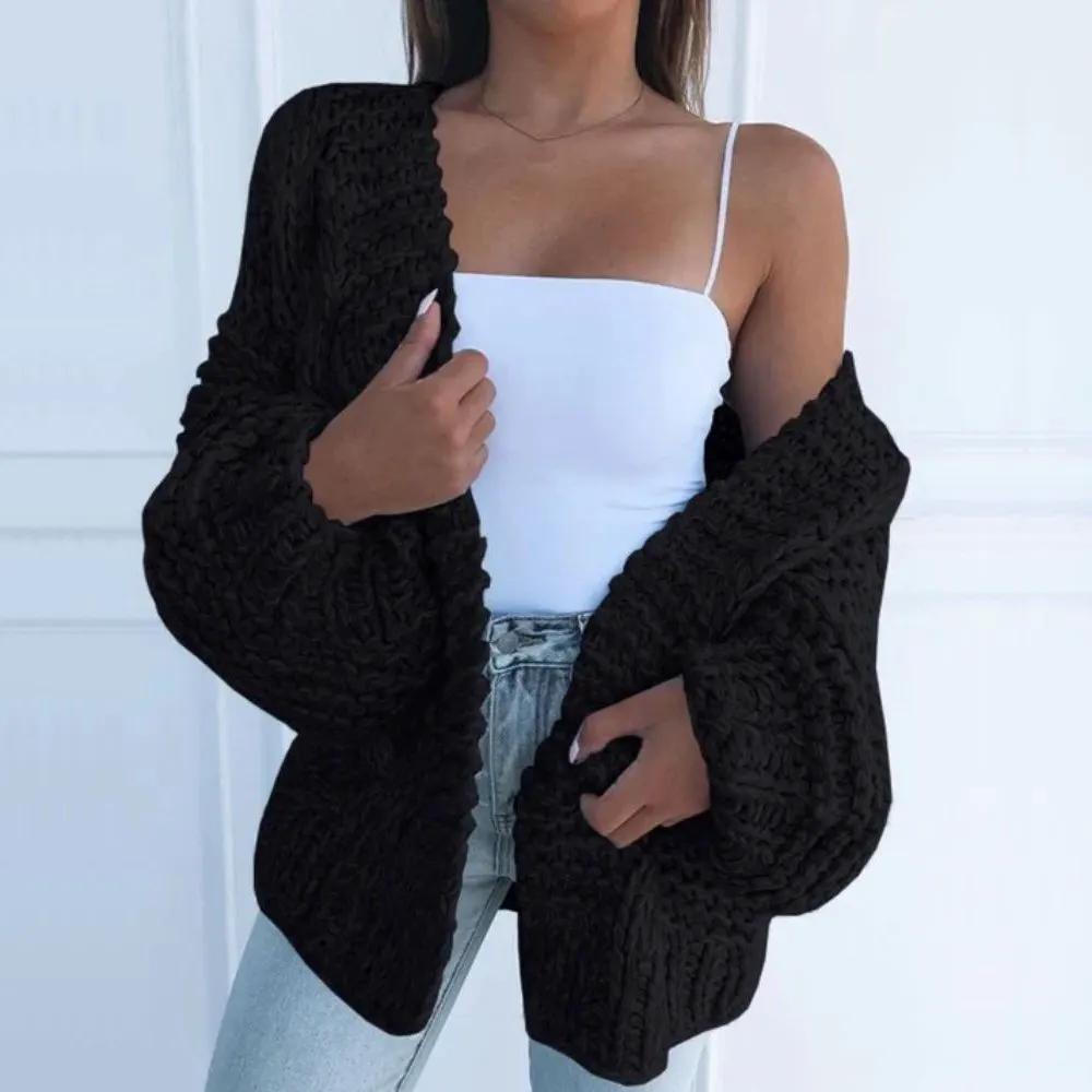 Cecily | Chunky Knit Cardigan by My Store