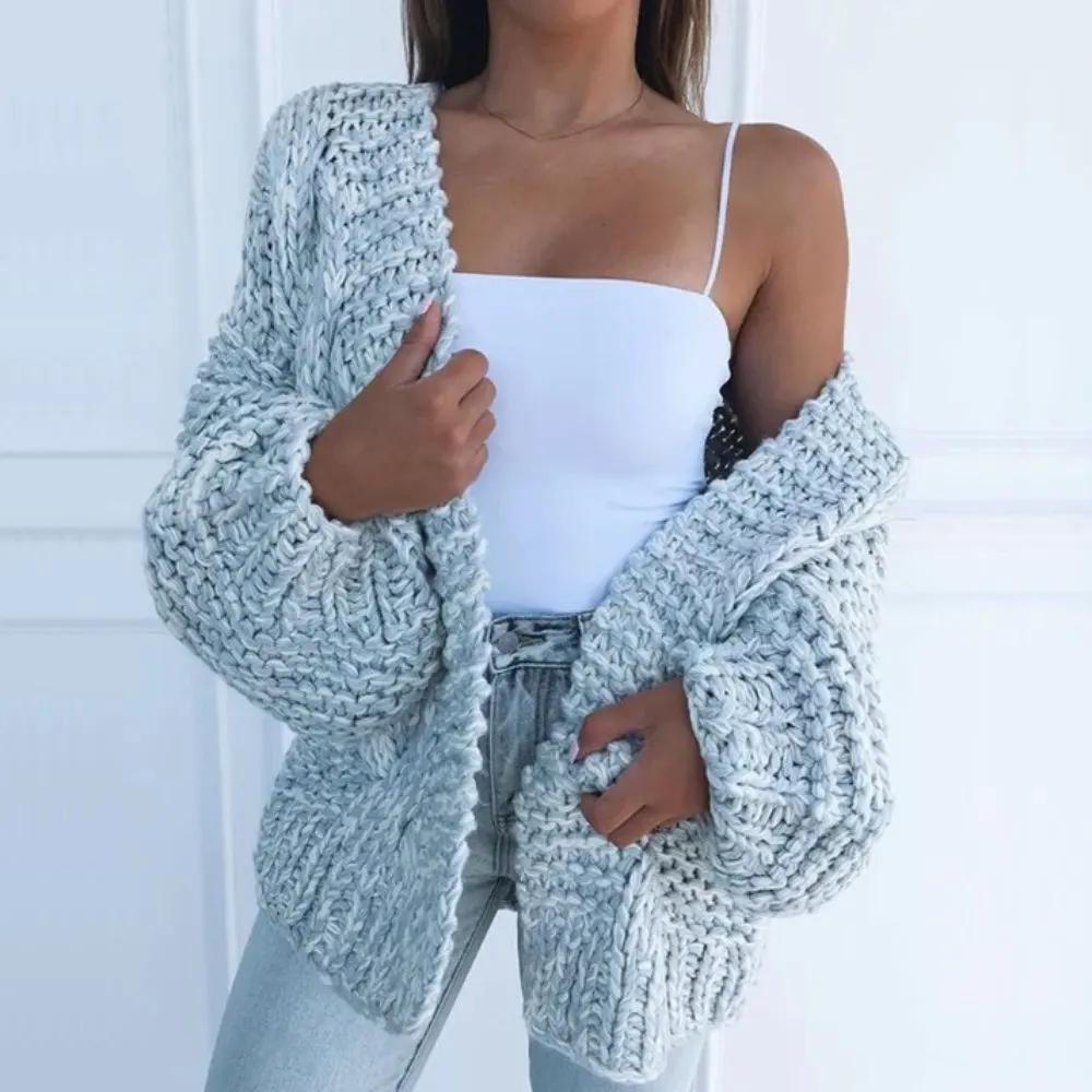 Cecily | Chunky Knit Cardigan by My Store