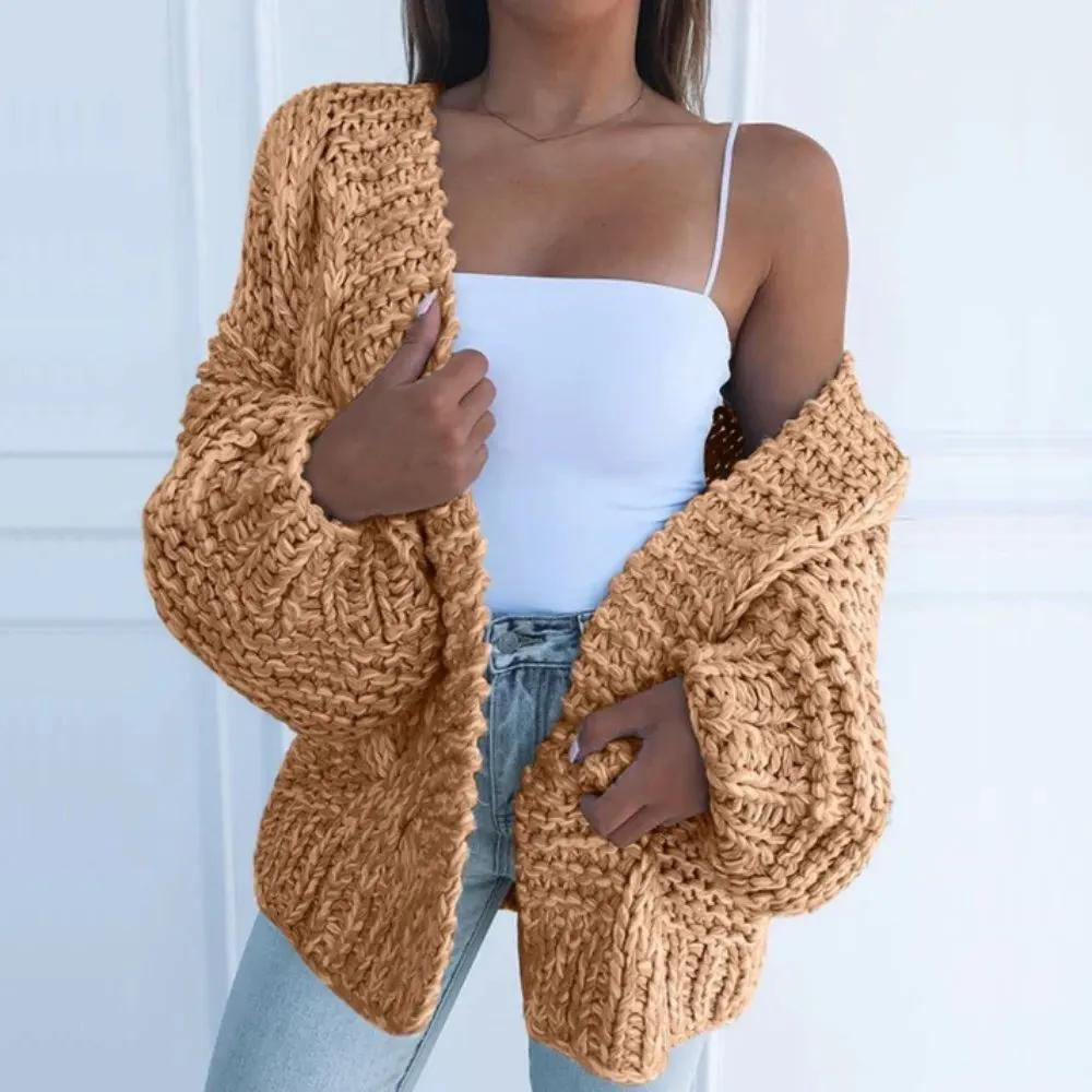 Cecily | Chunky Knit Cardigan by My Store