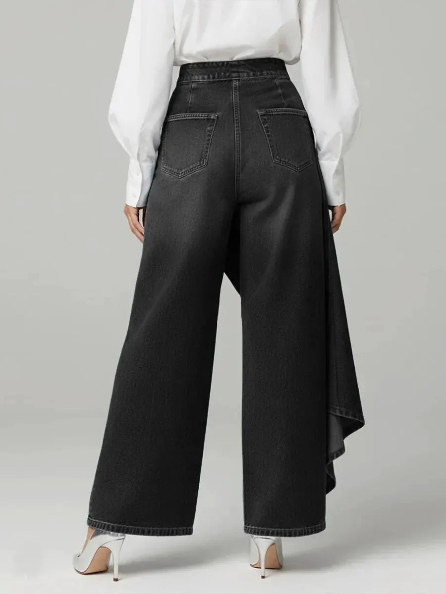 Margaret | Elegant High Waisted Wide-leg Pants by My Store