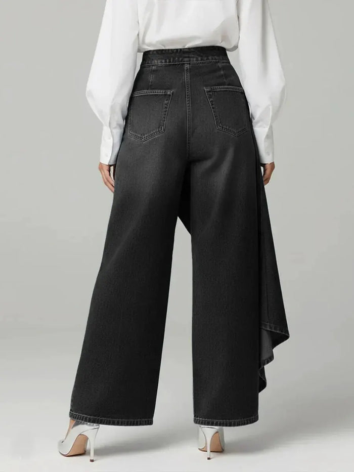 Margaret | Elegant High Waisted Wide-leg Pants by My Store