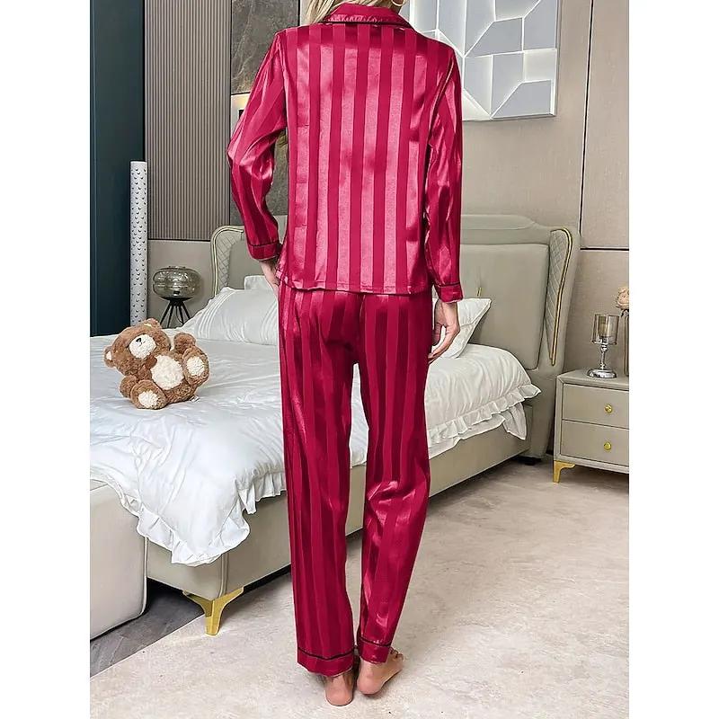 Elodie | Elegant Long-Sleeve Two-Piece Lounge Set by My Store
