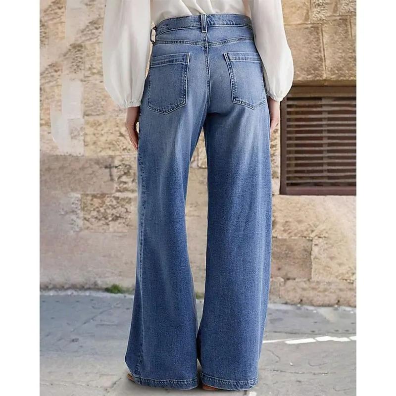 Rosemary | Relaxed Wide-Leg Jeans by My Store