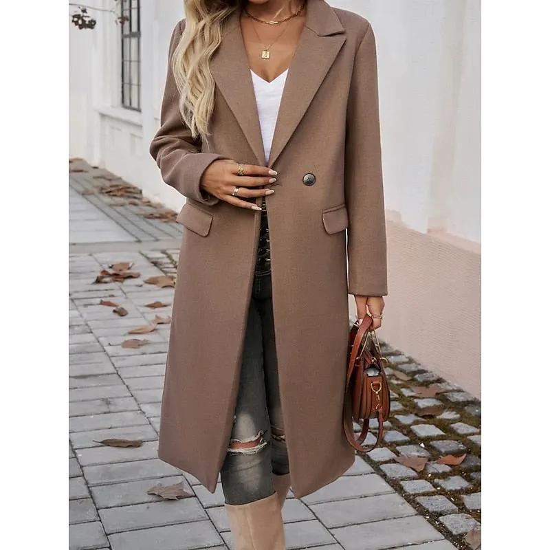 Lucia | Tailored Longline Coat by My Store