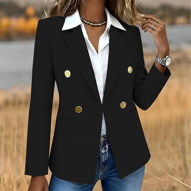 Isabelle | Tailored Double-Breasted Blazer by My Store