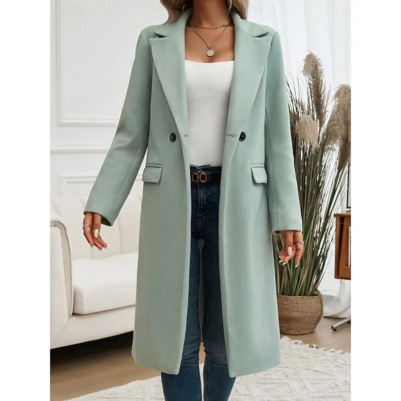 Lucia | Tailored Longline Coat by My Store